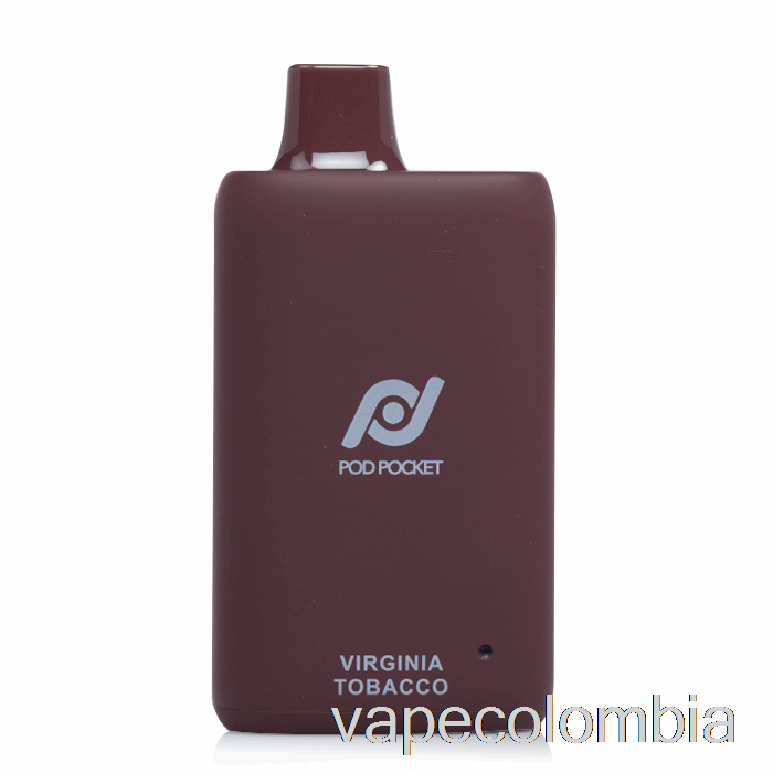 Kit Vape Completo Pod Pocket 7500 Tabaco Virginia Desechable